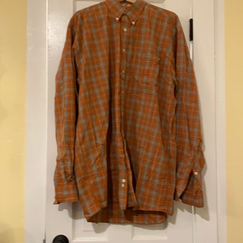 Cinch XL, long sleeve, plaid shirt